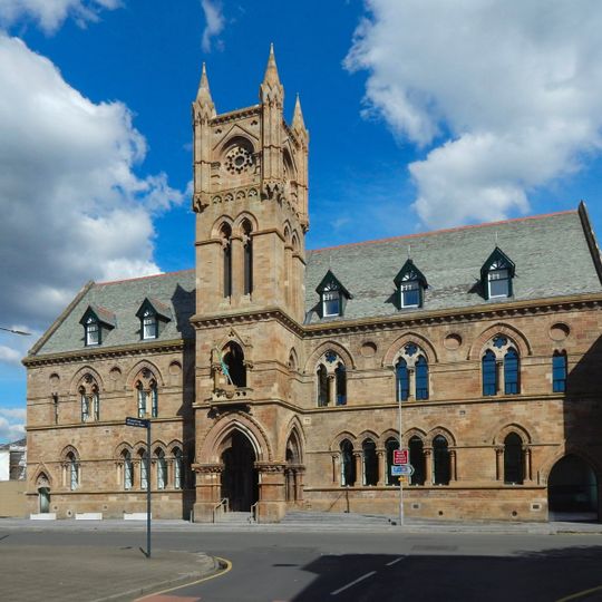 Dumbarton, Church Street, Burgh Hall