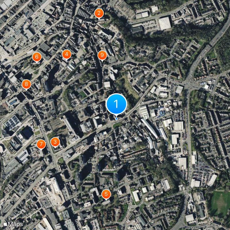 Strawberry Studios Mappa