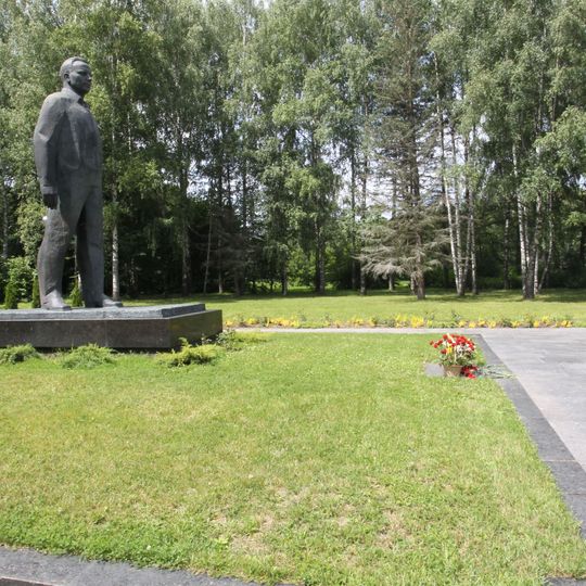 Statue of Yuri Gagarin in Star City