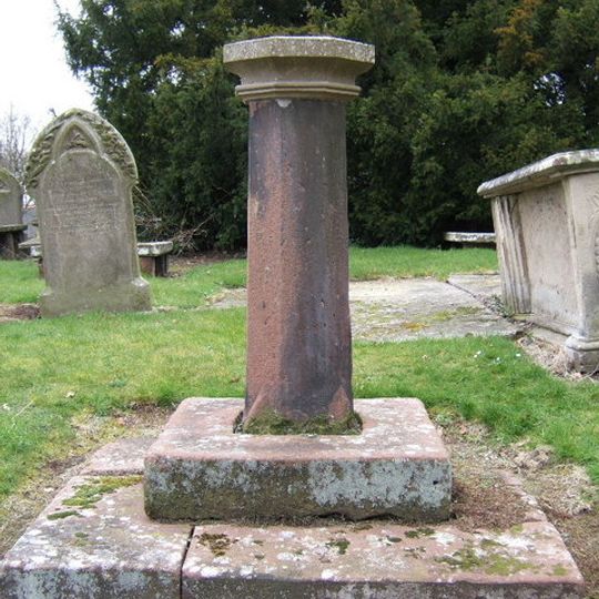 Sundial in St. Bartholomew's Churchyard