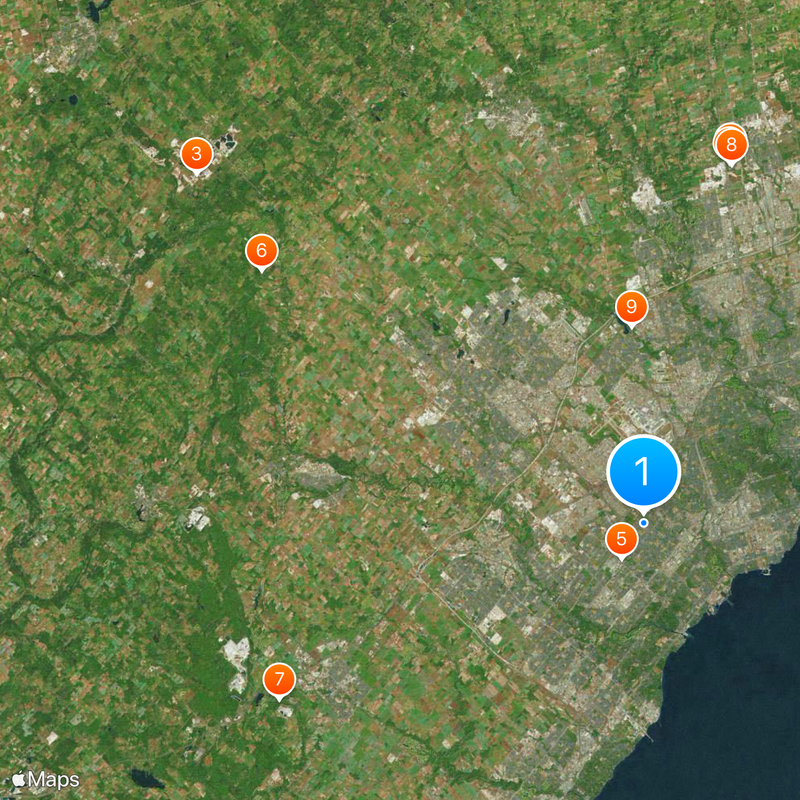 Regional Municipality of Peel Map
