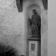 Statue of St. Ludmila in Tetín