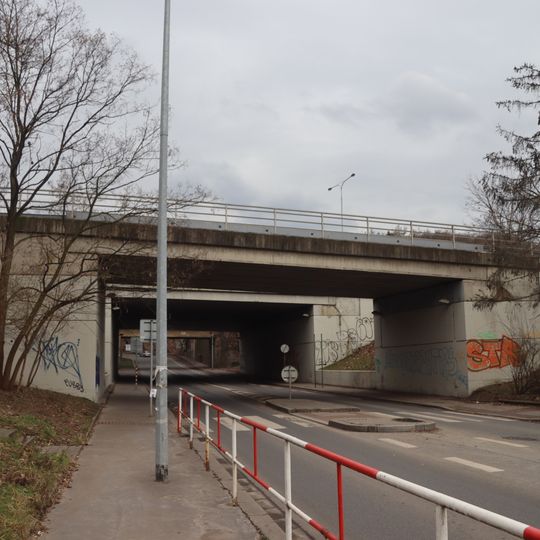 Most rampy A přes Vrbovu ulici