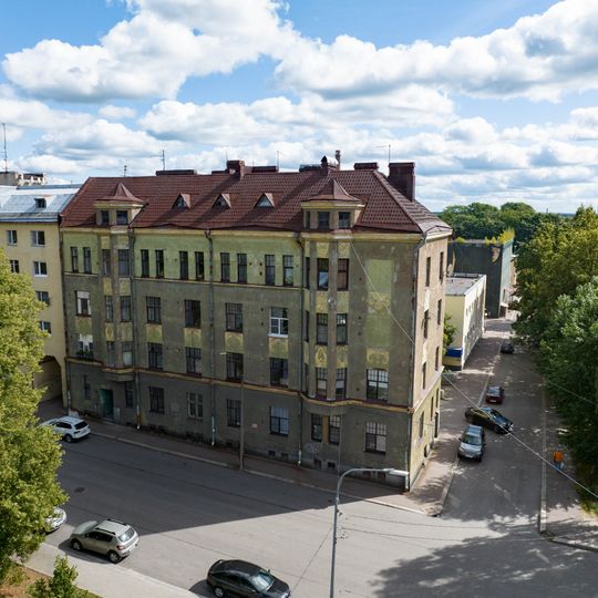 Lenin House on Turgeneva Street, 8 in Vyborg