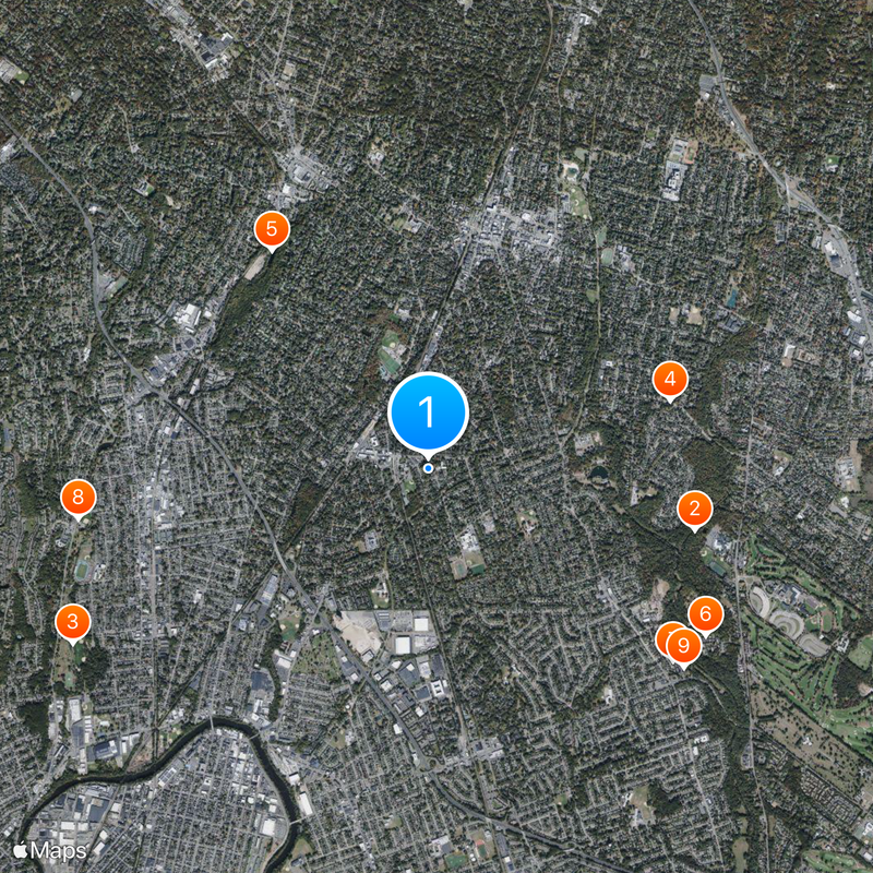 Glen Rock Map