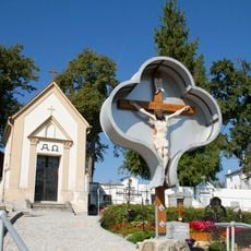 Cemetery cross in Waldhausen im Strudengau