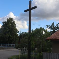 Kříž u nádrže v Čikově