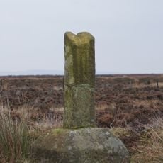Ann's Cross wayside cross on bowl barrow 800m south east of Foster Howes