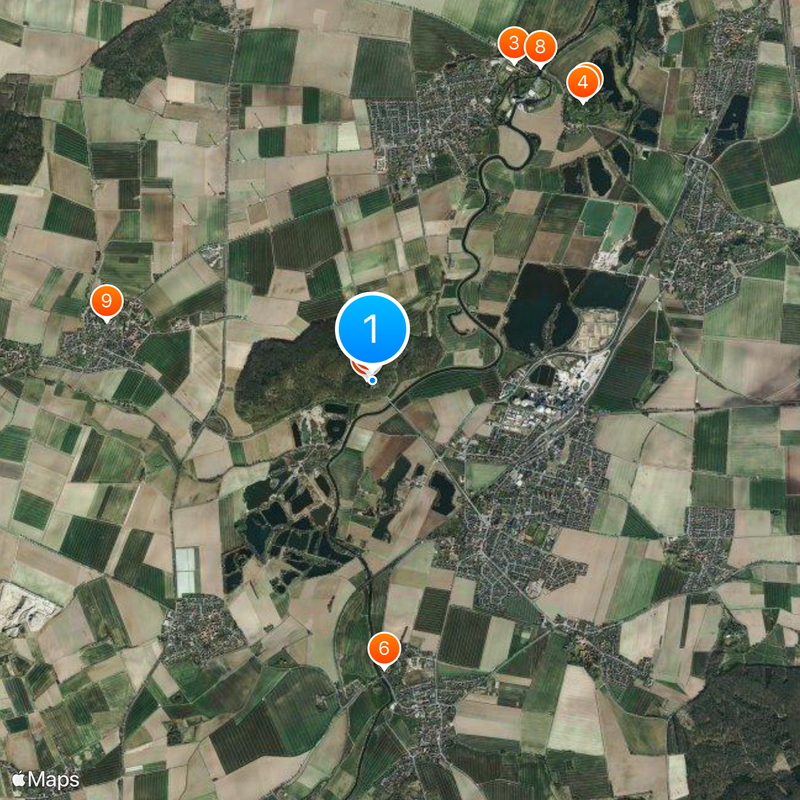 Castillo de Marienburg Mapa