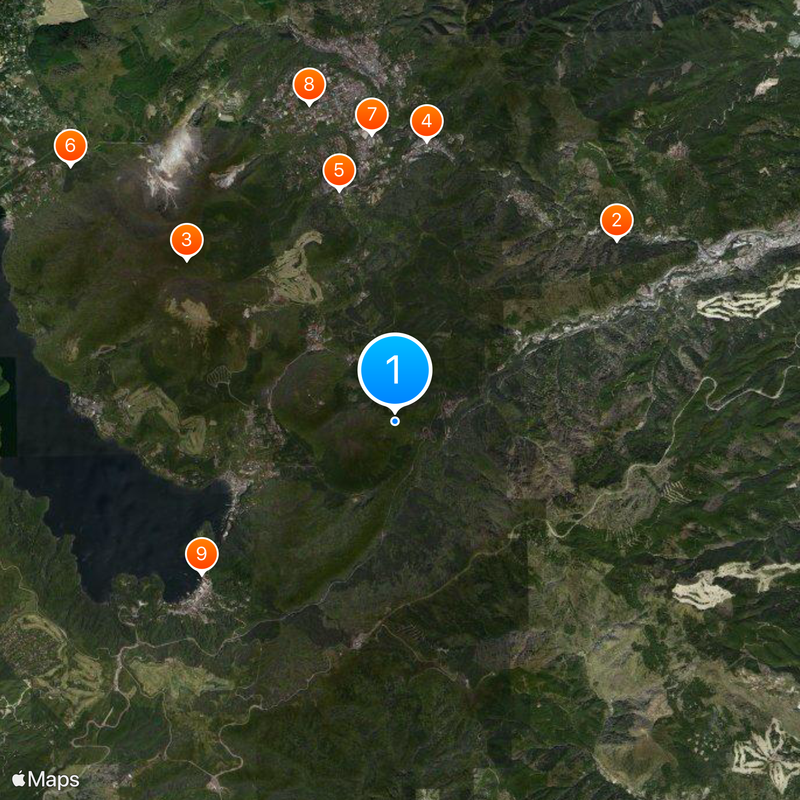 Powiat Ashigarashimo Mapa