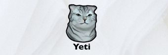 Yeti Cat Profile Cover