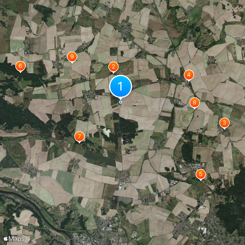 Archäologiepark Gävernitz Map