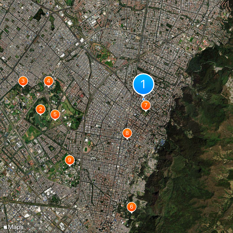 Universidad Ean Mapa