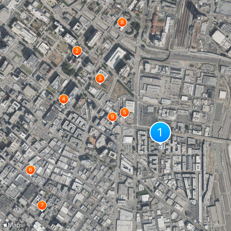 Arts District Map