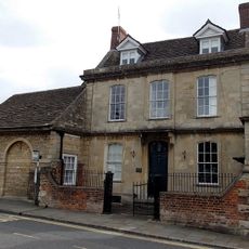 Cross Hayes House And Attached Wall, Railings And Gate Posts
