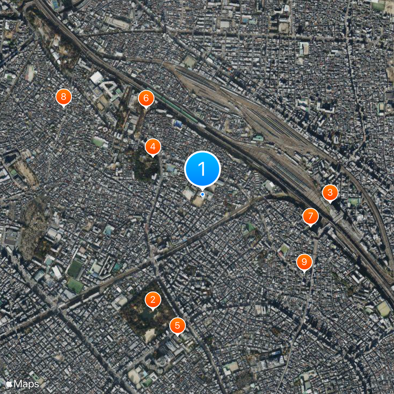 Seigakuin Junior & Senior High School Map
