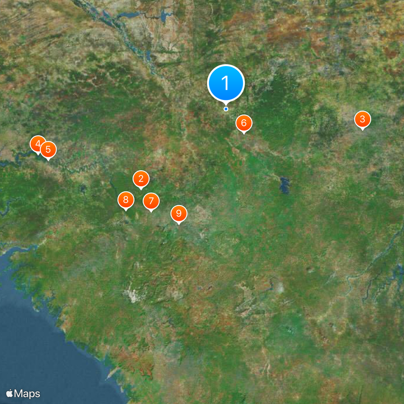 Kayes Map