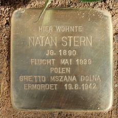 Stolperstein dedicated to Natan Stern
