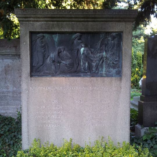 Grabmal Victor und Margarethe Schoeller