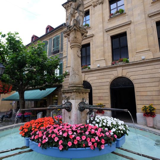 Fontaine du Banneret, Orbe VD