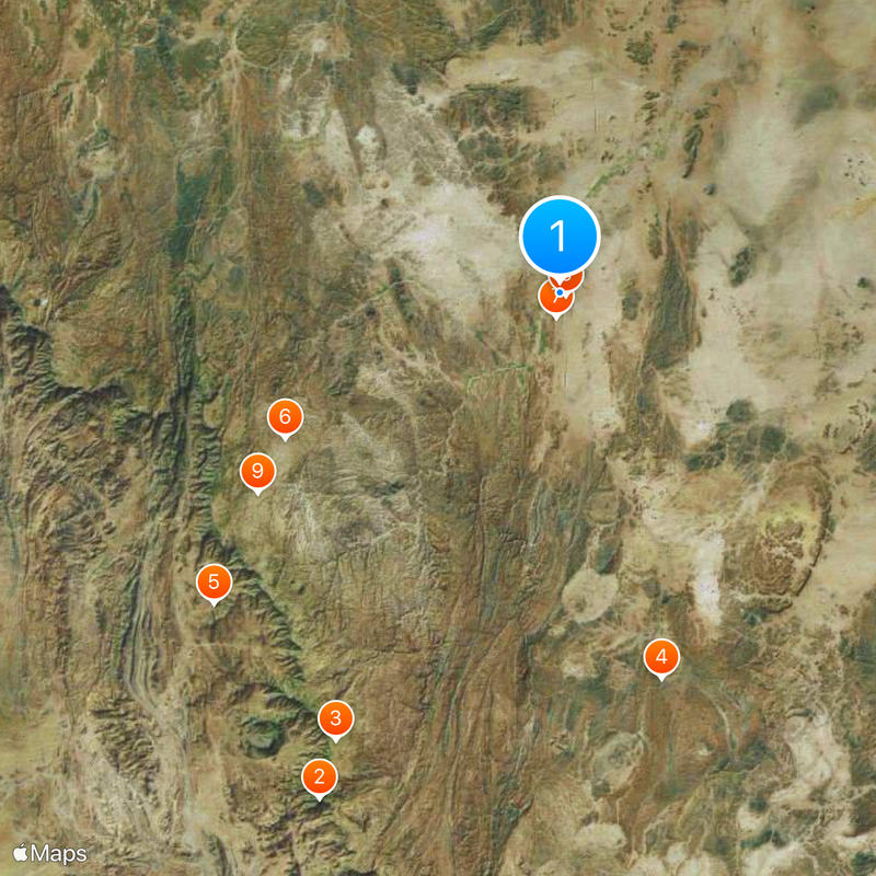 Bisha governorate Mappa