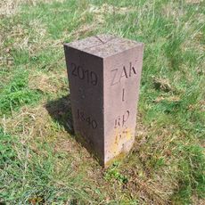 Historic boundary stone