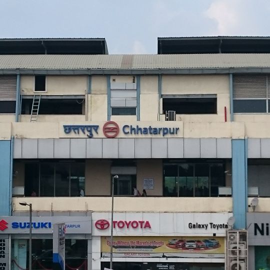 Chhatarpur metro station