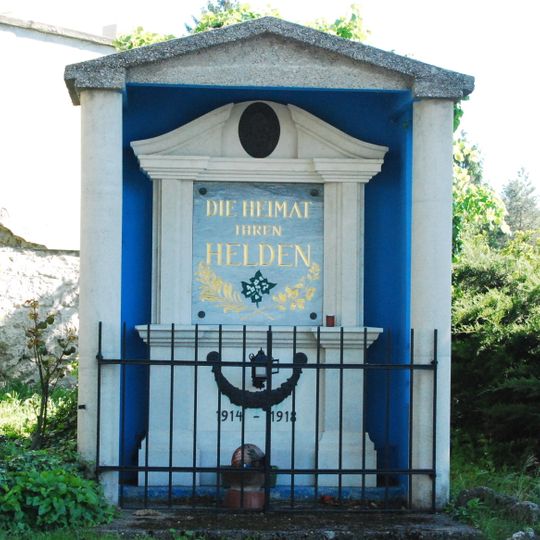 Kriegerdenkmal in Mannersdorf am Leithagebirge