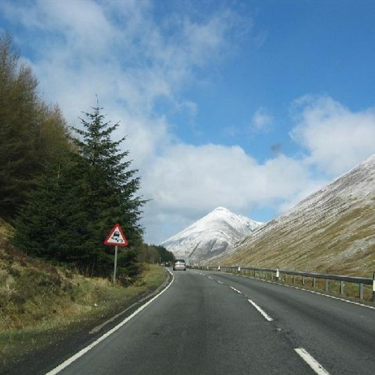 A82 road