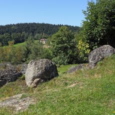 Boulder fields south of Federal road 124