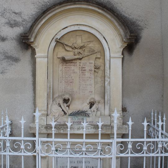 World War I memorial of Genouilleux