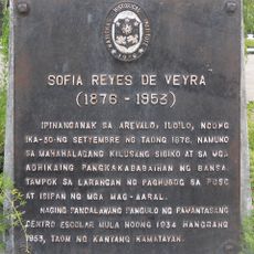 Sofia Reyes de Veyra historical marker