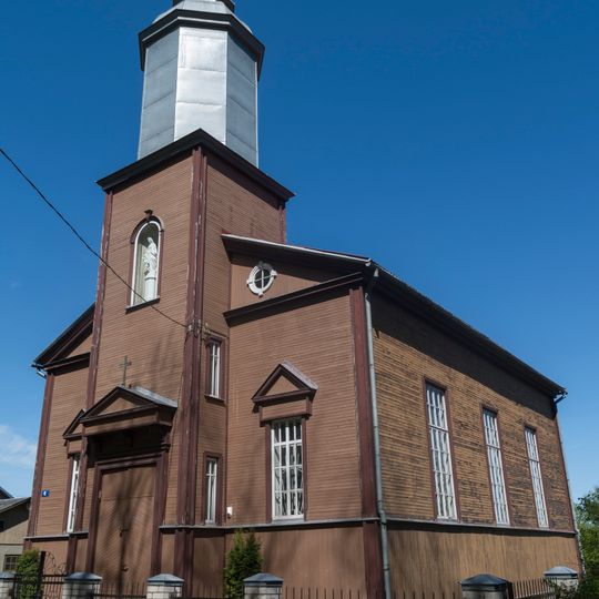 Holy Cross church in Jaunjelgava