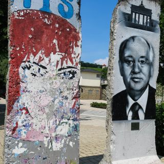 Segment der Berliner Mauer, Schengen