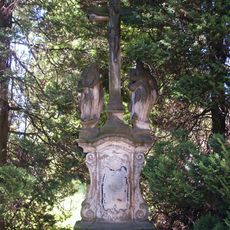 Cross near St. Wenceslas Church