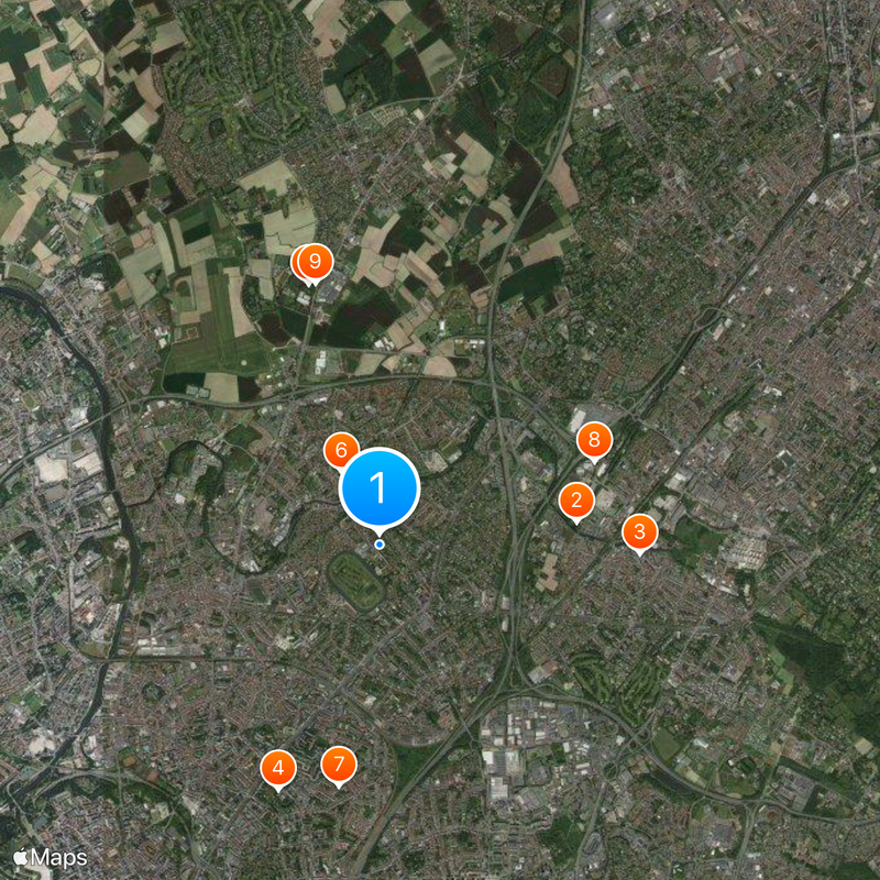 Marcq-en-Barœul Map