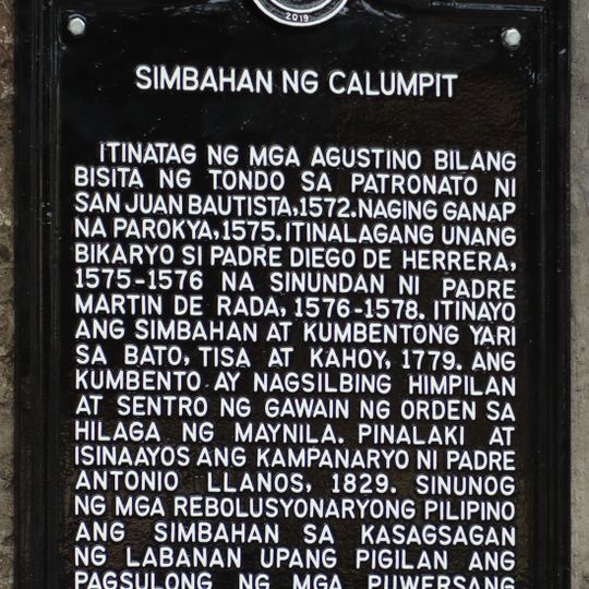 Church of Calumpit historical marker