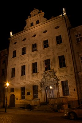 At night 0