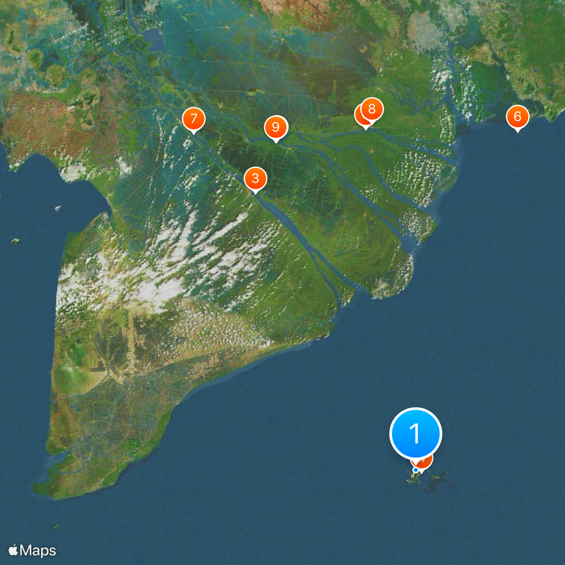 Côn Sơn Island Map