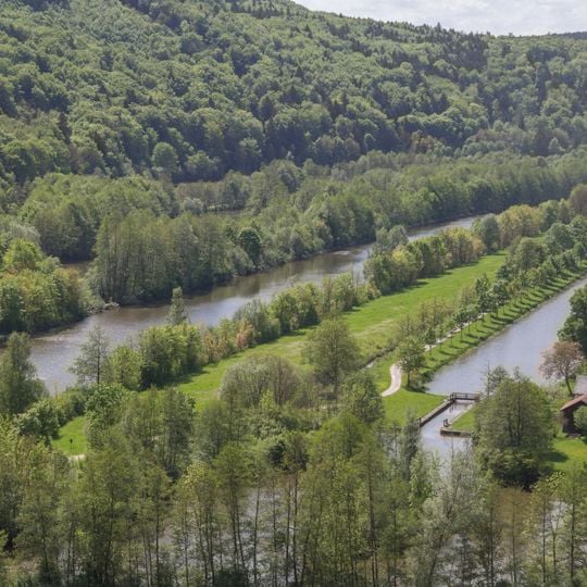 Trockenhänge im unteren Altmühltal mit Laaberleiten und Galgental