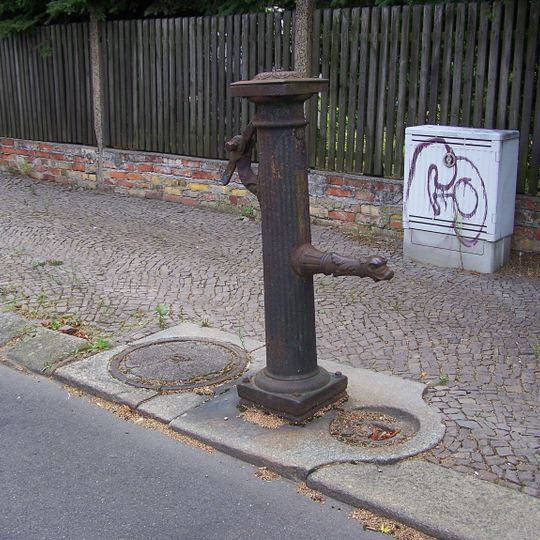 Handschwengelpumpe [Torso] Alte Salzstraße