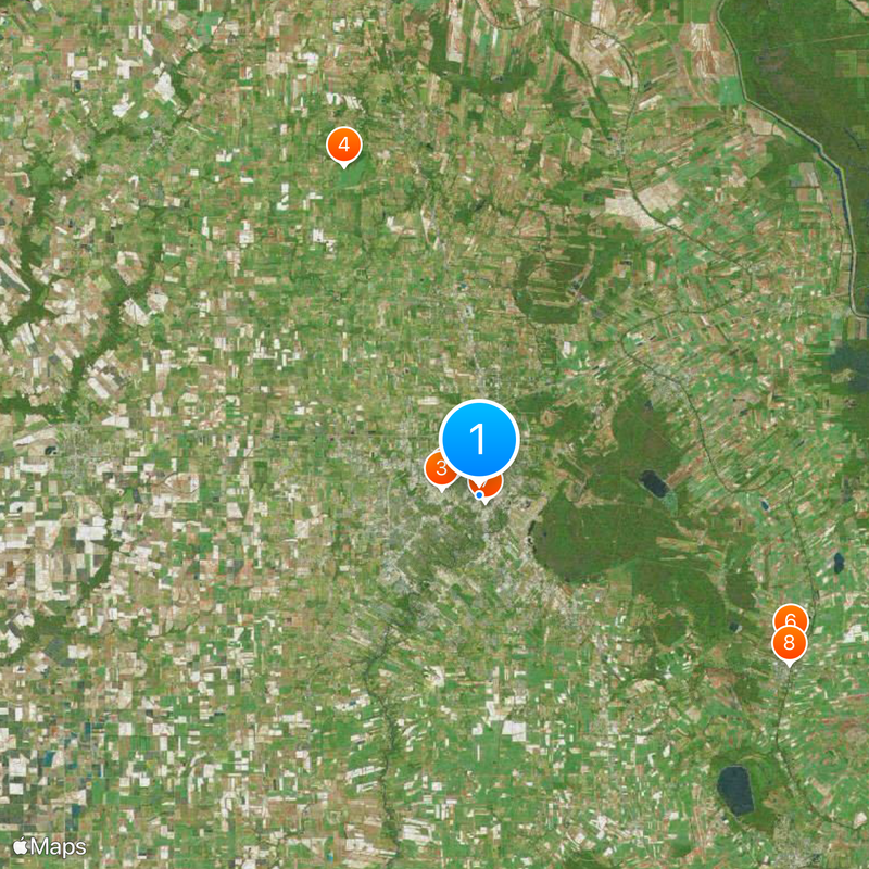 University of Louisiana at Lafayette Map