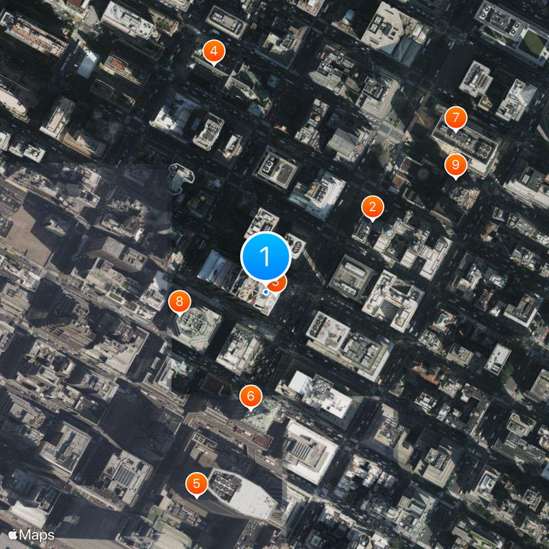 270 Park Avenue Mapa