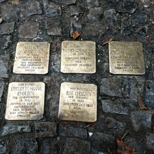 Stolperstein en memoria de Ilse Chotzen