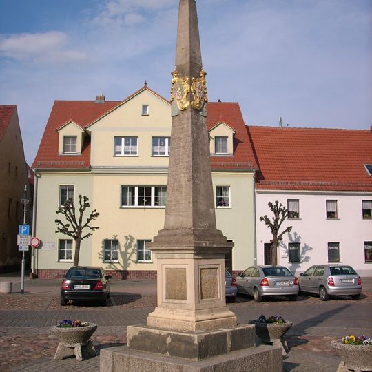 Kursächsische Postmeilensäule Wittichenau