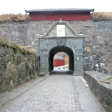 Ravelinporten, Fredriksten festning