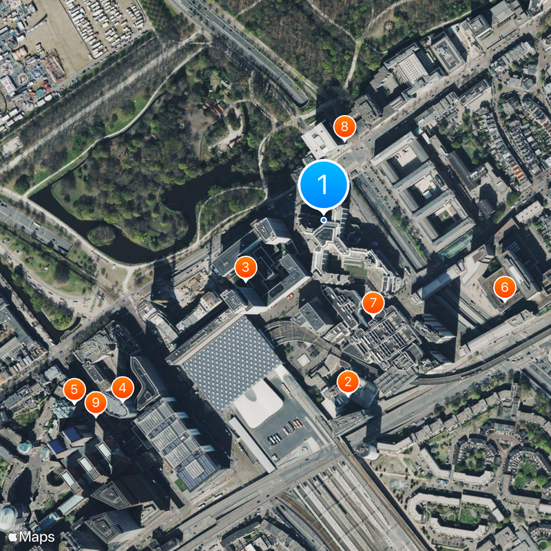 Ministry of Foreign Affairs of the Netherlands Map
