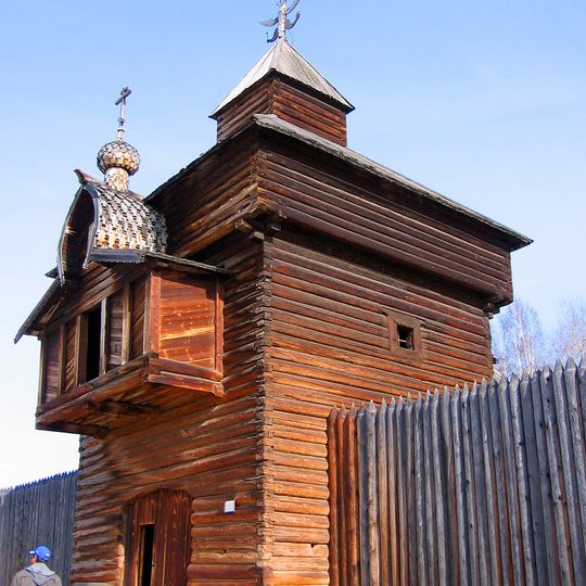 Spasskaya tower from Ilimsk