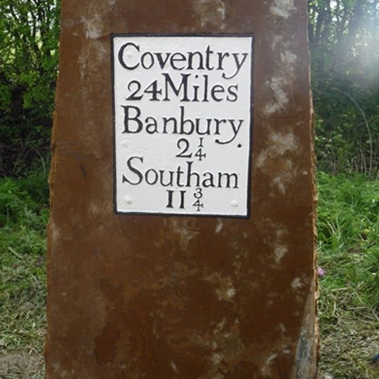 Milestone, near Little Bourton, 2 miles N of Banbury