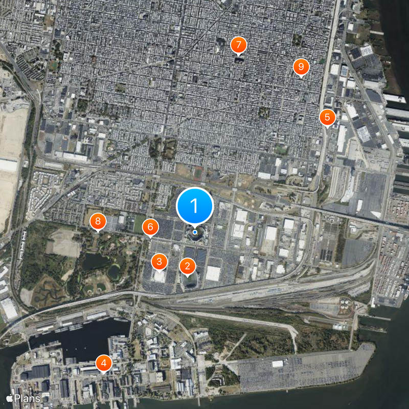 Citizens Bank Park Map